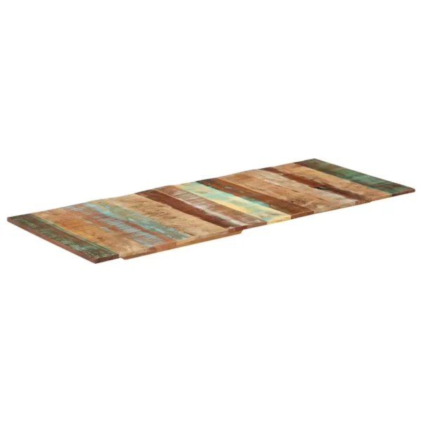  Rectangular Table Top 23.6x55.1" 0.59 - 0.63 " Solid Reclaimed Wood - Image 11