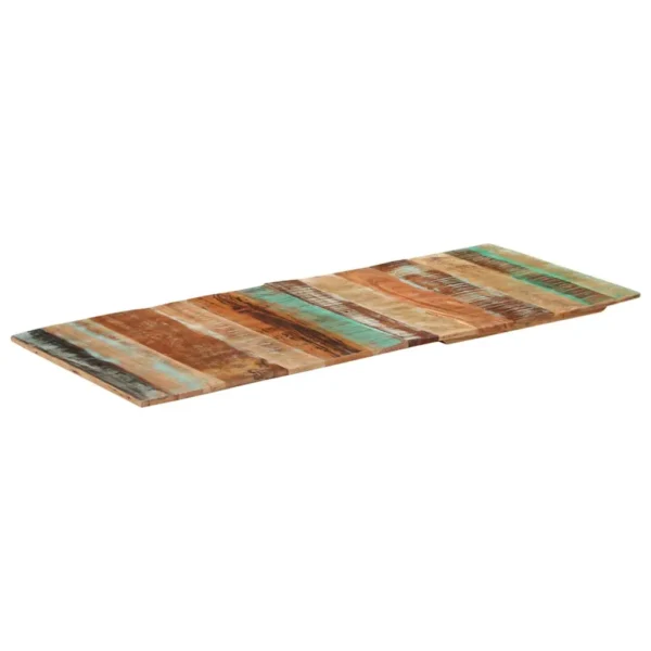  Rectangular Table Top 23.6x55.1" 0.59 - 0.63 " Solid Reclaimed Wood - Image 12