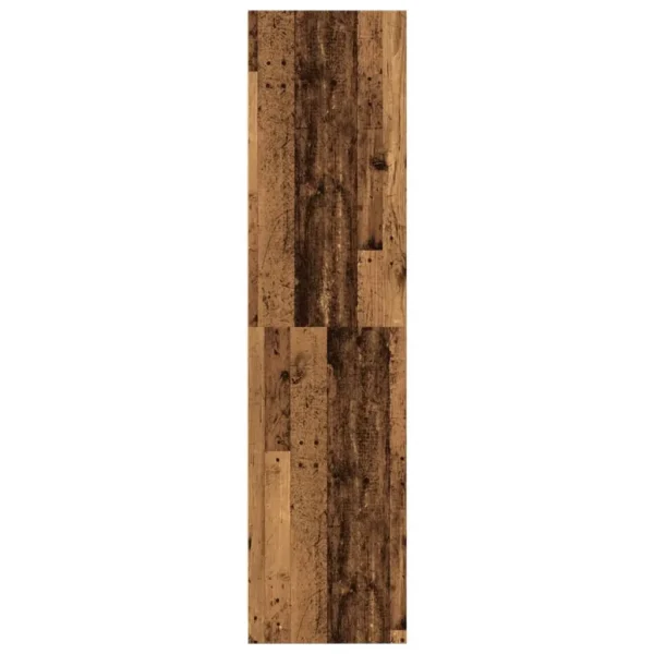 vidaXL Wardrobe Old wood Engineered wood Compact Wardrobe Rectangular - Image 5