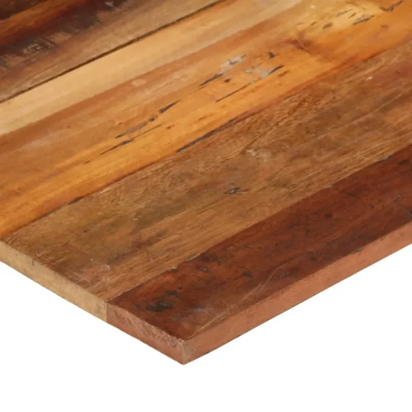  Table Top Various shades of brown Solid reclaimed wood - Image 5