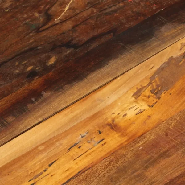  Table Top Various shades of brown Solid reclaimed wood - Image 6