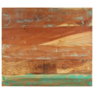 vidaXL Table Top Various wood tones Solid reclaimed wood 27.6 x 31.5 in