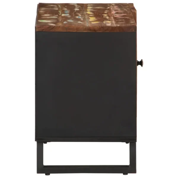 vidaXL TV Cabinet Mixed Color Finish Solid Reclaimed Wood Medium - Image 4