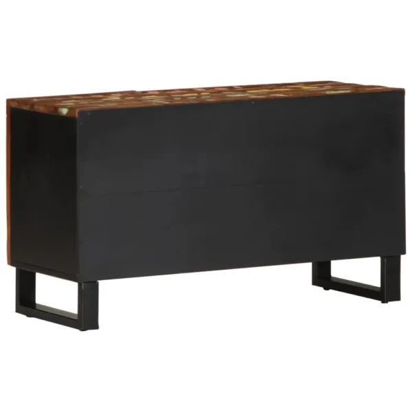 vidaXL TV Cabinet Mixed Color Finish Solid Reclaimed Wood Medium - Image 5