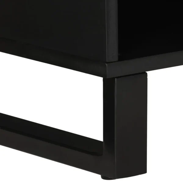  TV Cabinet Mixed Color Solid reclaimed wood, engineered wood, iron - Image 6