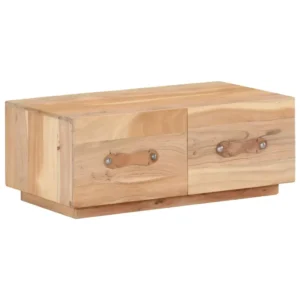 Coffee Table Natural wood Solid Reclaimed Wood 35.4 x 19.7 in