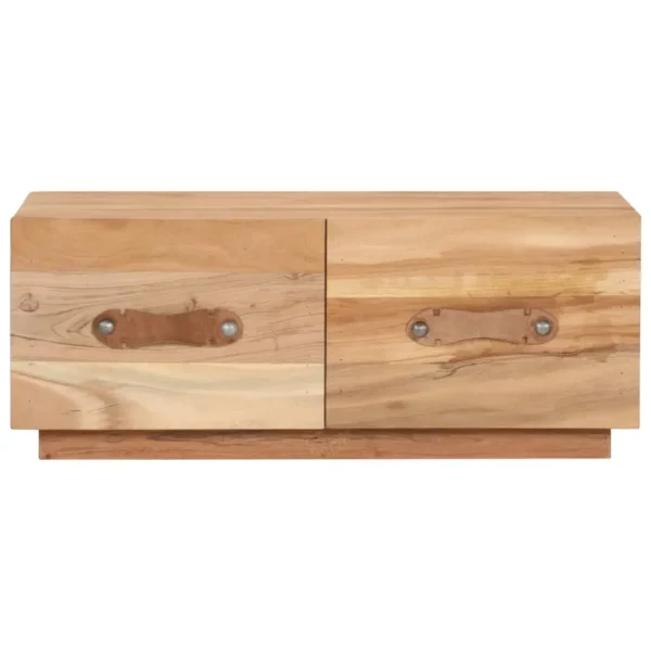 Coffee Table Natural wood Solid Reclaimed Wood 35.4 x 19.7 in - Image 3