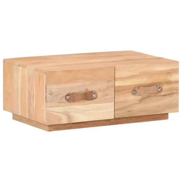 Coffee Table Natural wood Solid Reclaimed Wood 35.4 x 19.7 in - Image 11