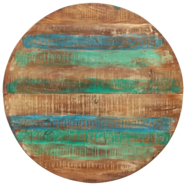 Dining Table Multicolor Solid reclaimed wood Medium Sleek - Image 15